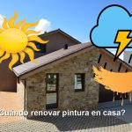 ¿Cuándo renovar pintura en casa?